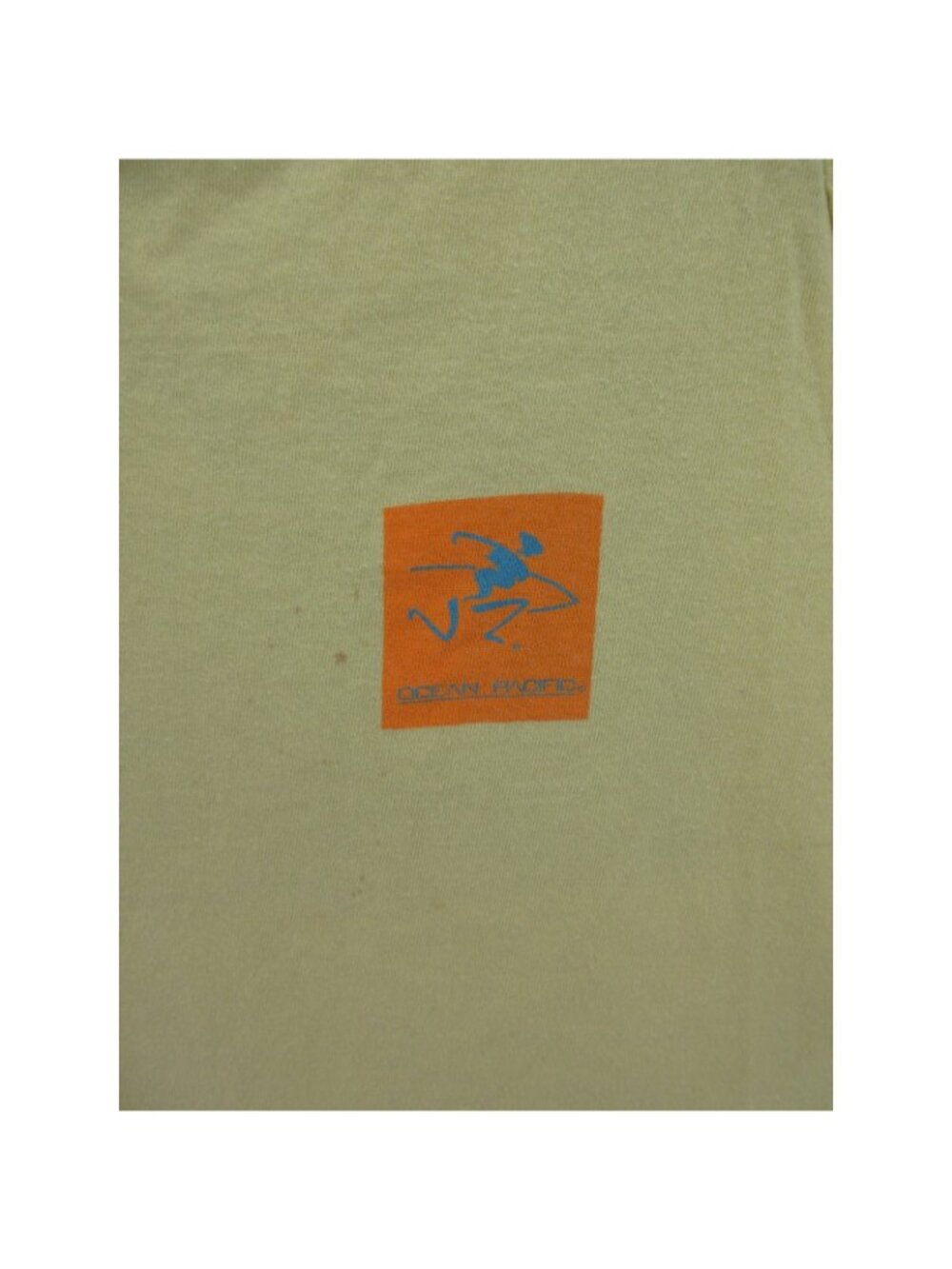 VTG Ocean Pacific Tank Top Medium OP Skate Boxy Crop Surf Shirt 80s - Picture 3 of 13